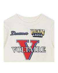 Sweatshirt en molleton - Creme