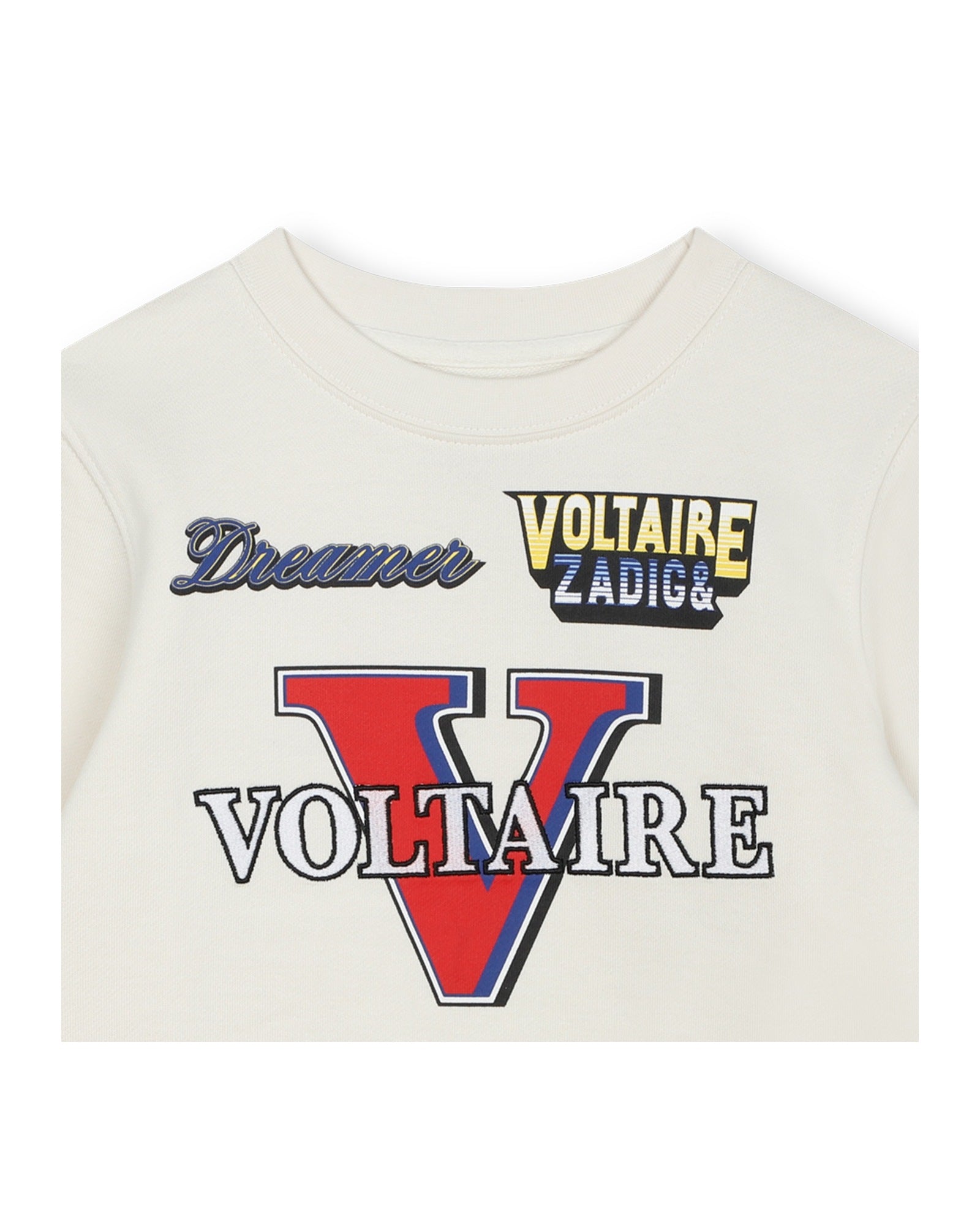 Sweatshirt en molleton - Creme