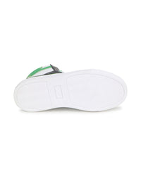 Baskets montantes iconiques en cuir - Blanc