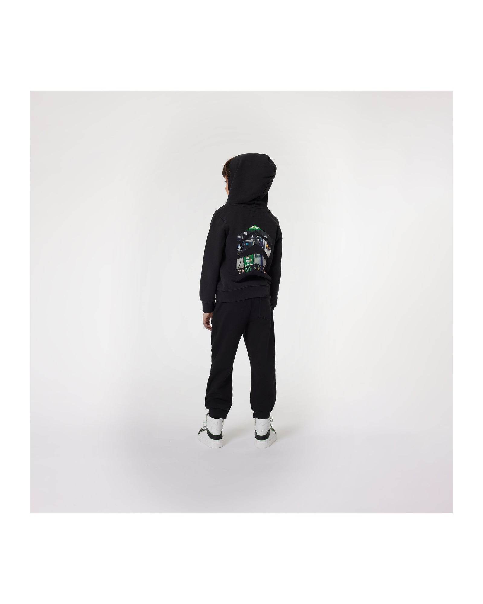 Sneakers montantes iconiques en cuir - Blanc