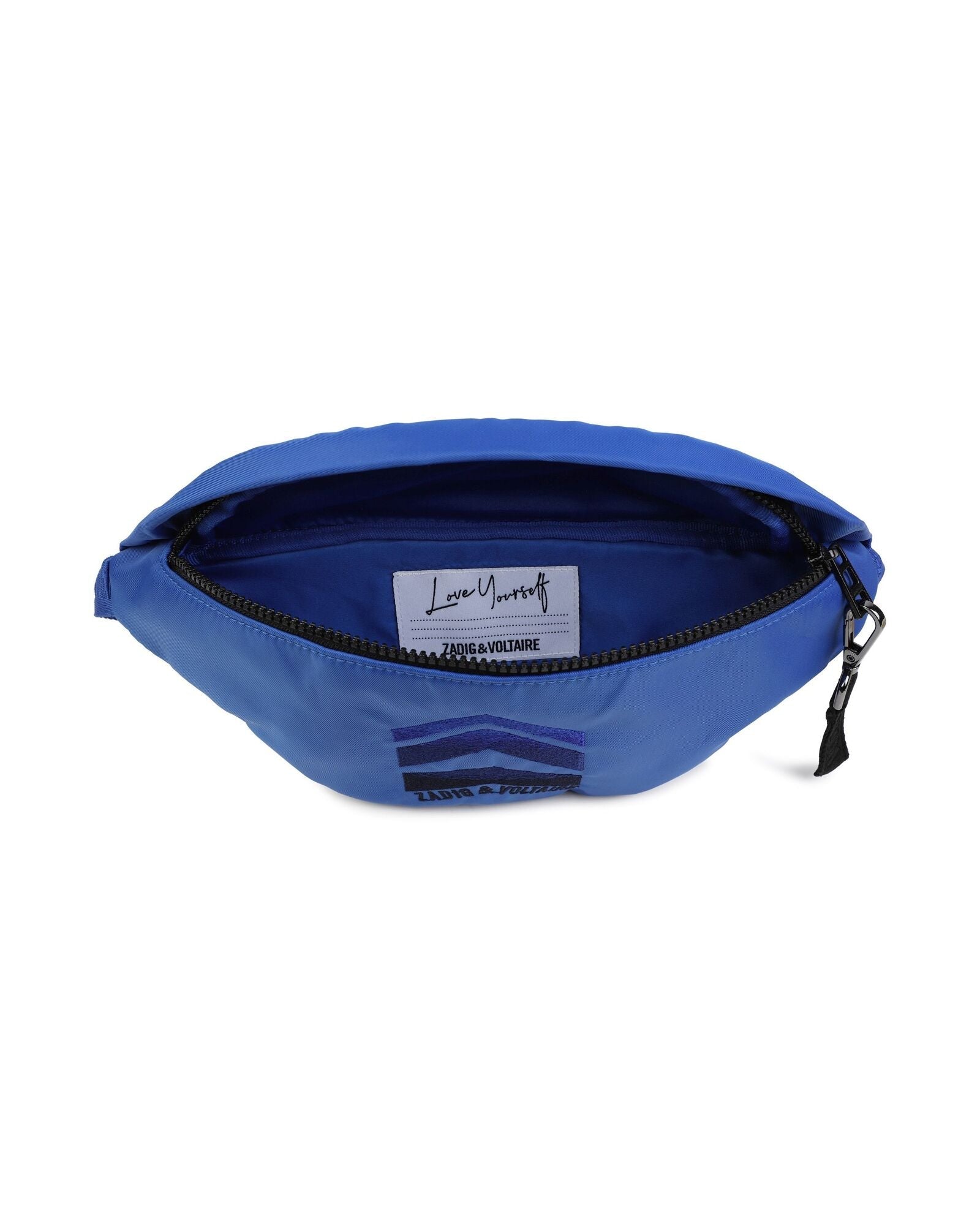 Sac banane avec broderie siglée - Bleu Klein