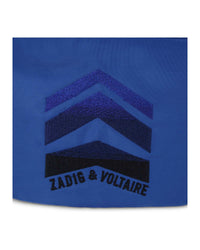 Sac banane avec broderie siglée - Bleu Klein