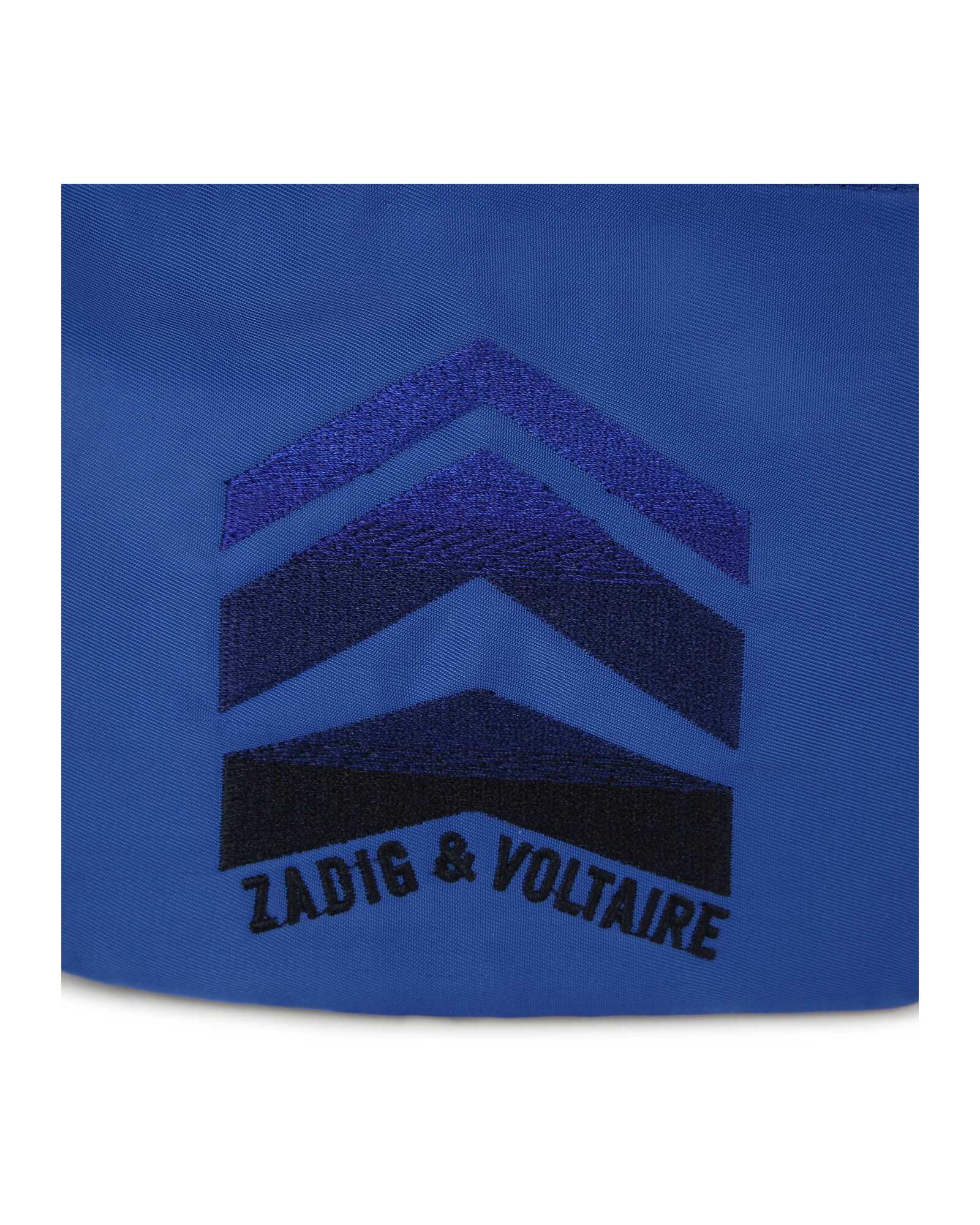 Sac banane avec broderie siglée - Bleu Klein