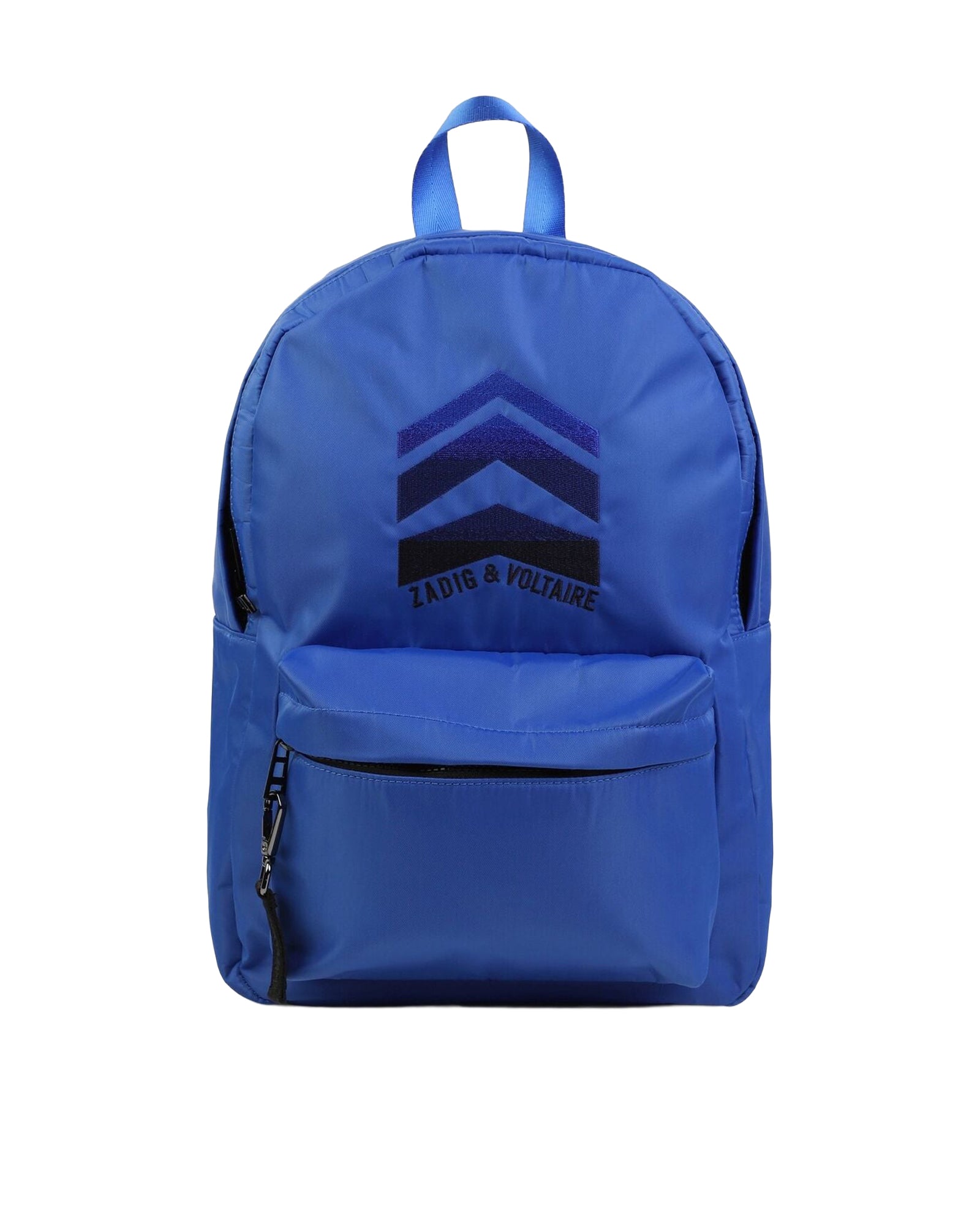 Sac à dos avec broderie siglée - Bleu Klein