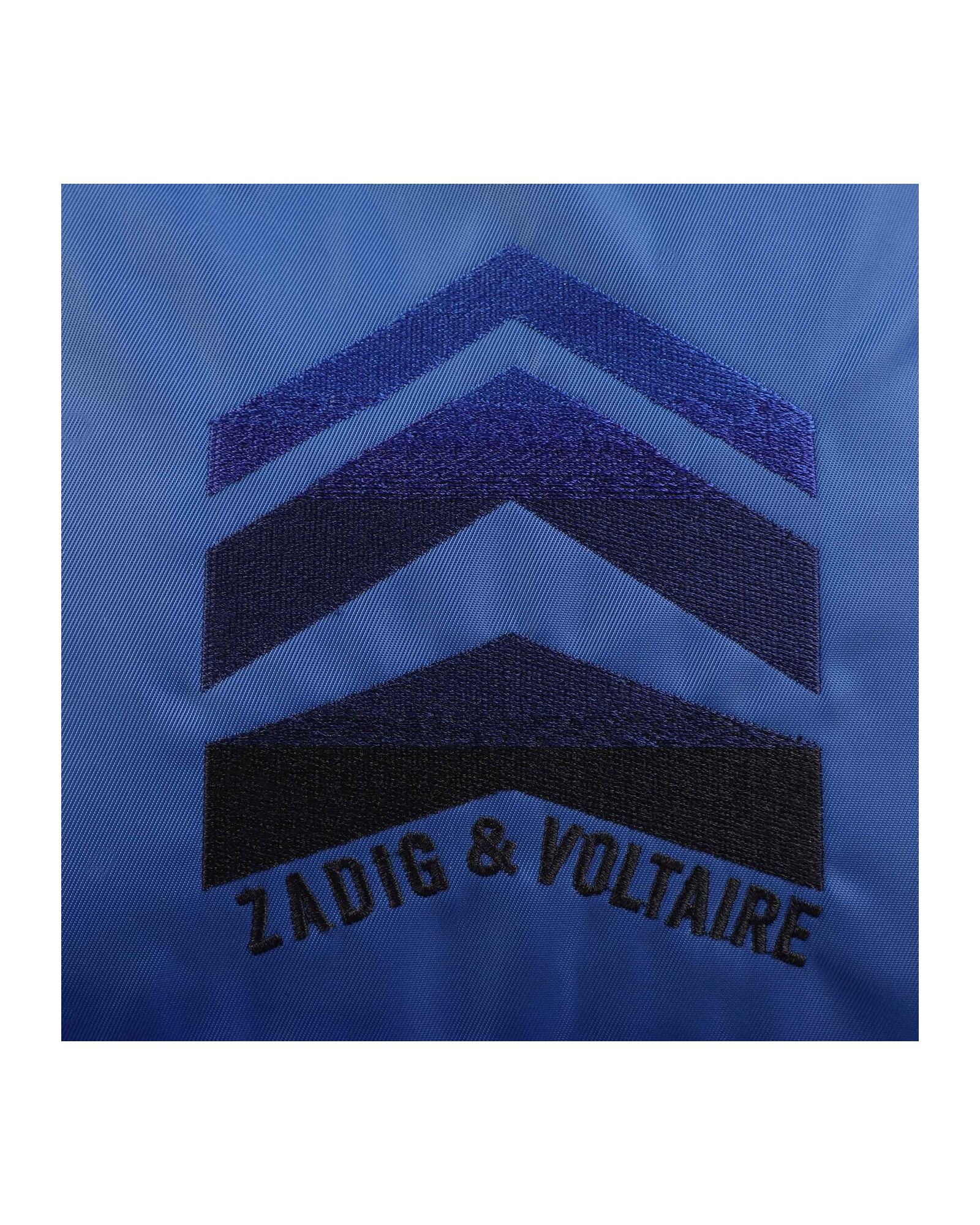 Sac à dos avec broderie siglée - Bleu Klein