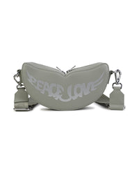 Sac à main à illustration ailes - Treillis
