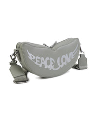 Sac à main à illustration ailes - Treillis