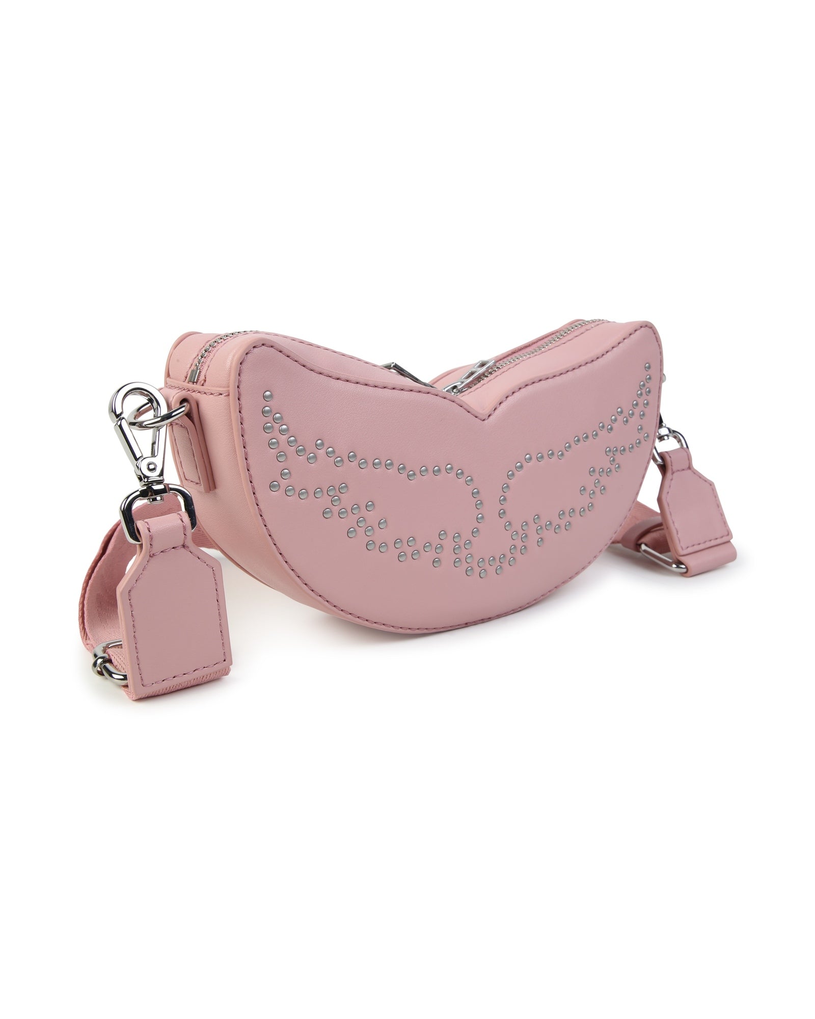 Sac à main à illustration ailes - Taupe Pink