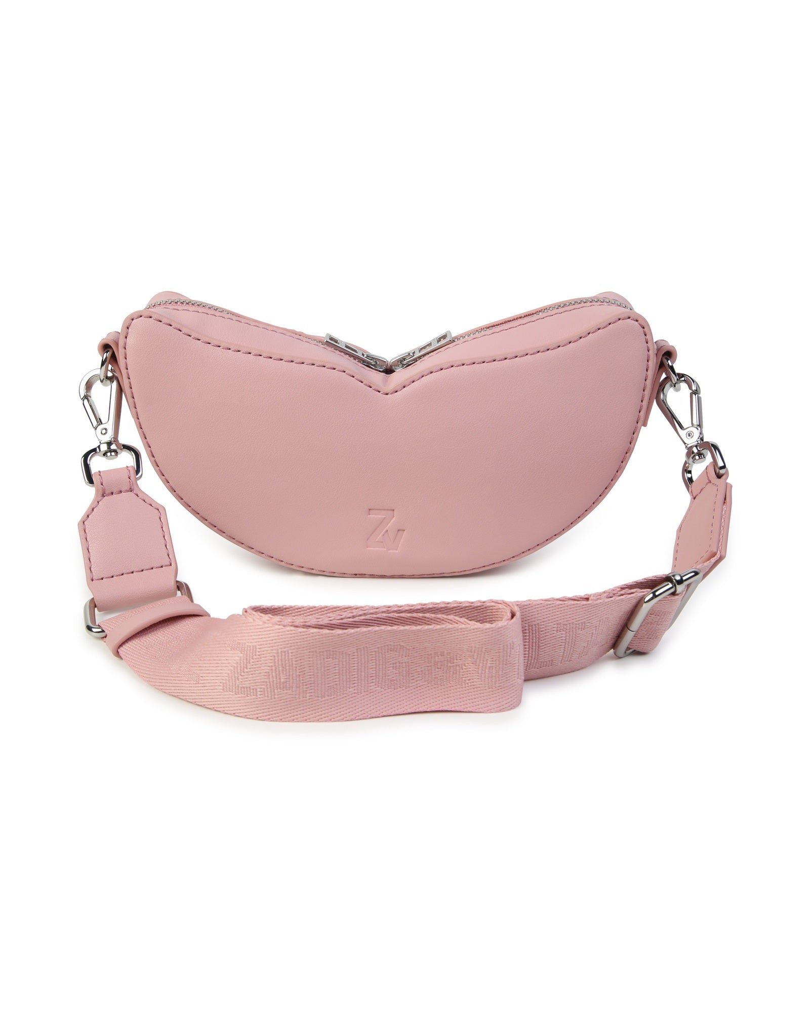 Sac à main à illustration ailes - Taupe Pink
