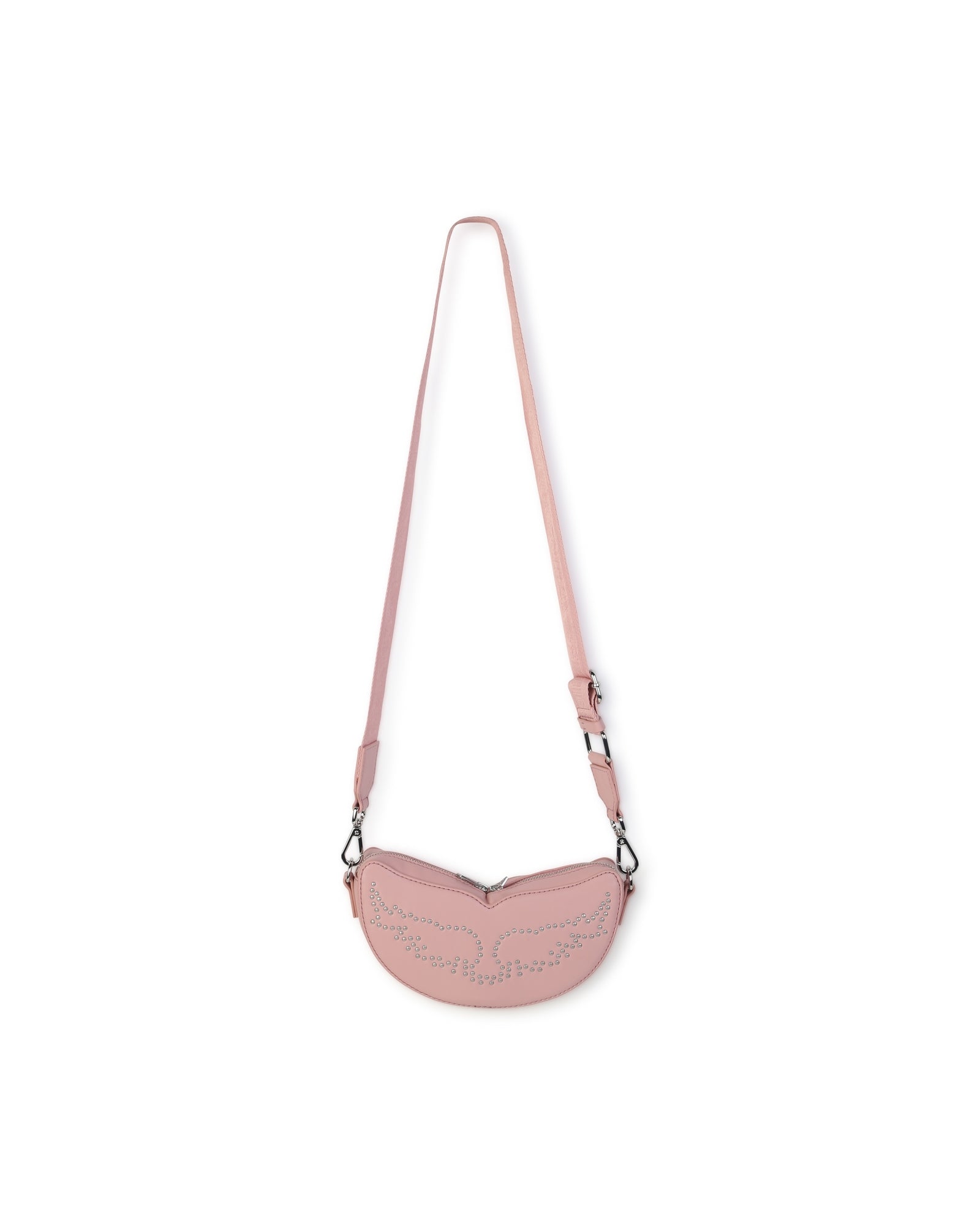 Sac à main à illustration ailes - Taupe Pink