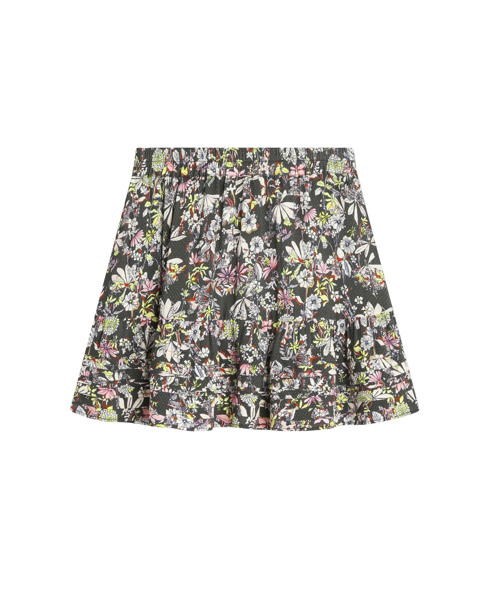 Jupe à taille élastiquée - Dark Khaki