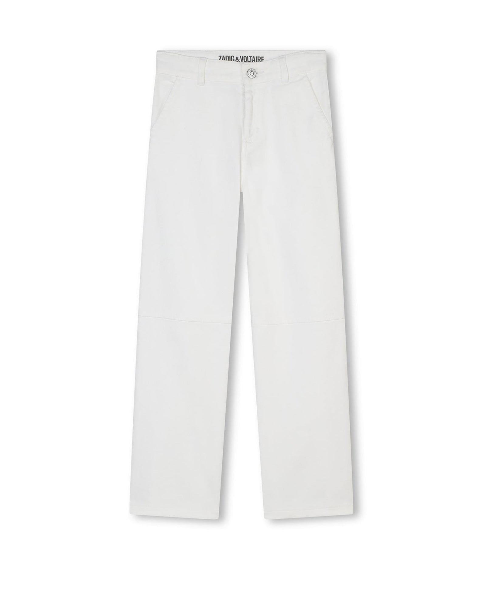 Pantalon en sergé - Blanc