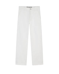Cotton trousers - White