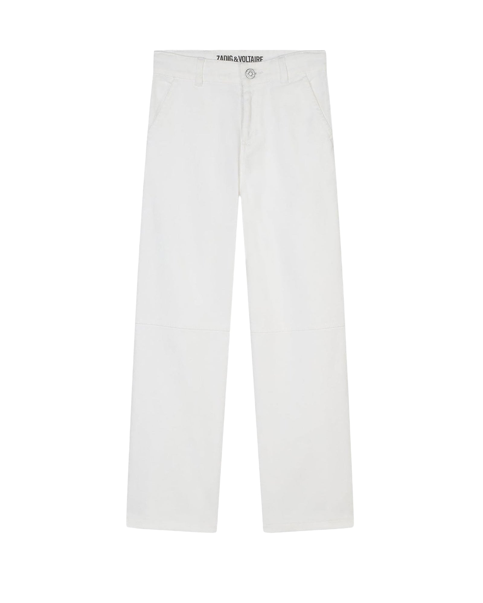 Cotton trousers - White
