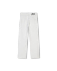 Pantalon en sergé - Blanc