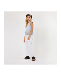 Pantalon en sergé - Blanc