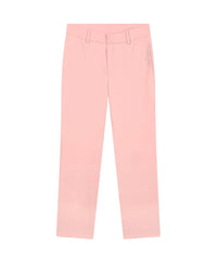 Rhinestone-embellished tailored trousers – Taupe Pink
