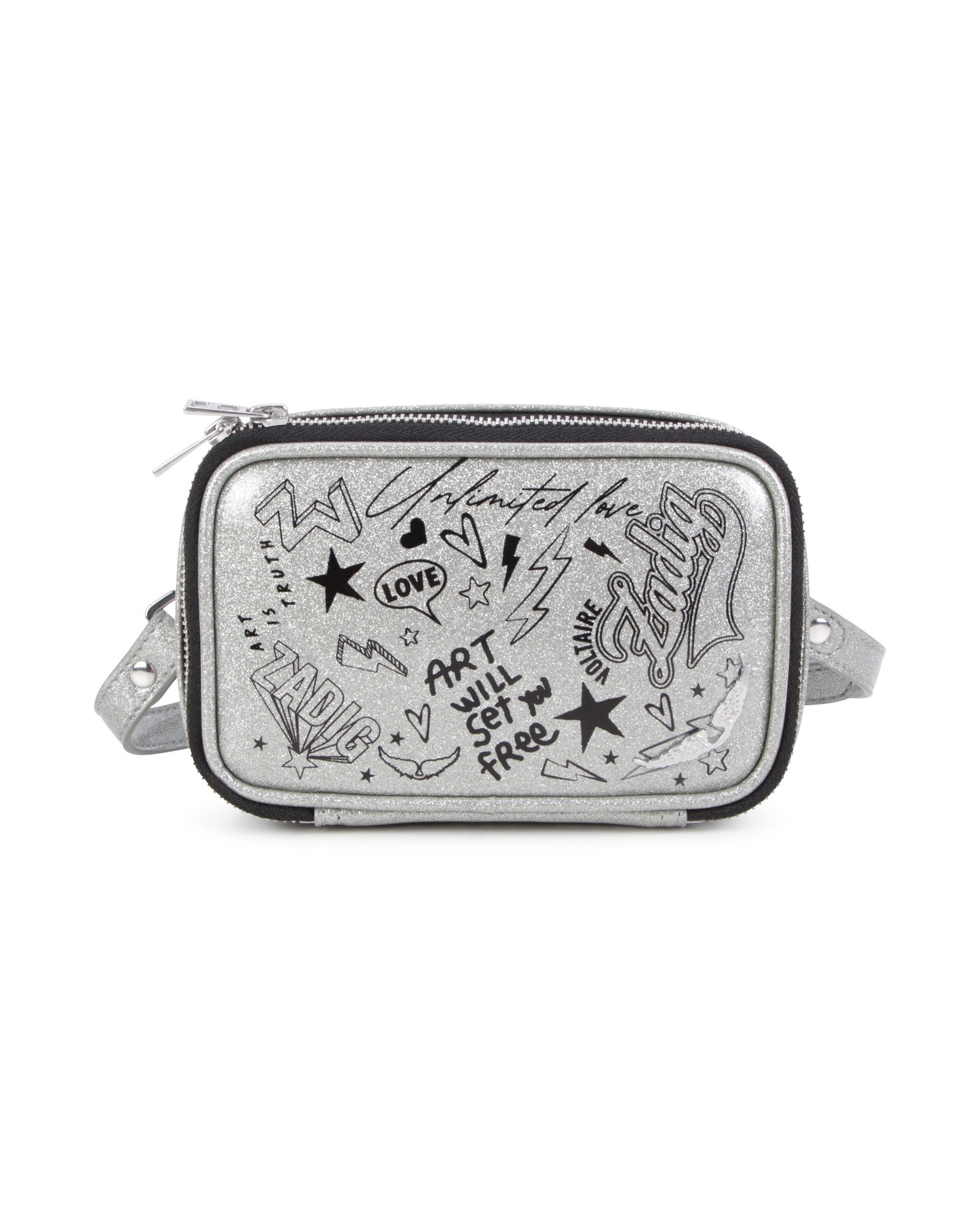 Sac en imprimé - Silver