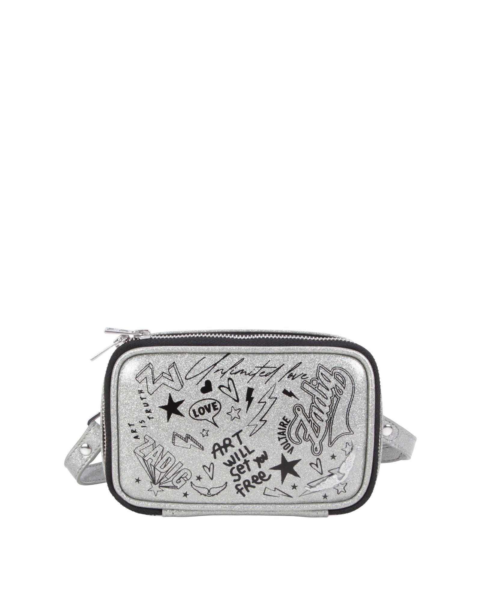 Printed bag - Silver