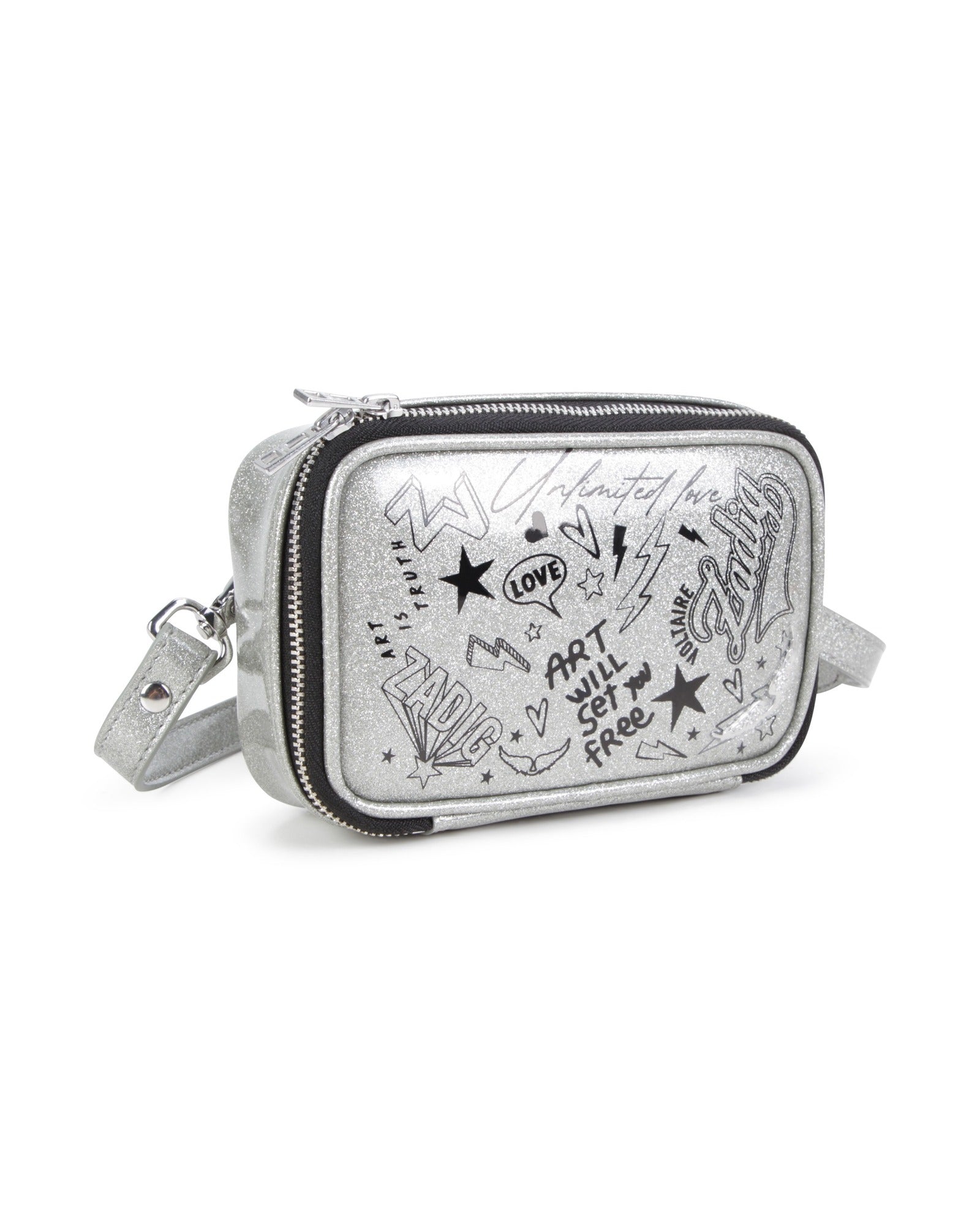 Printed bag - Silver