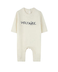 Wool and cashmere jacquard jumpsuit - Hot Milk