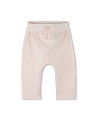Ensemble t-shirt et pantalon en coton - Litchi