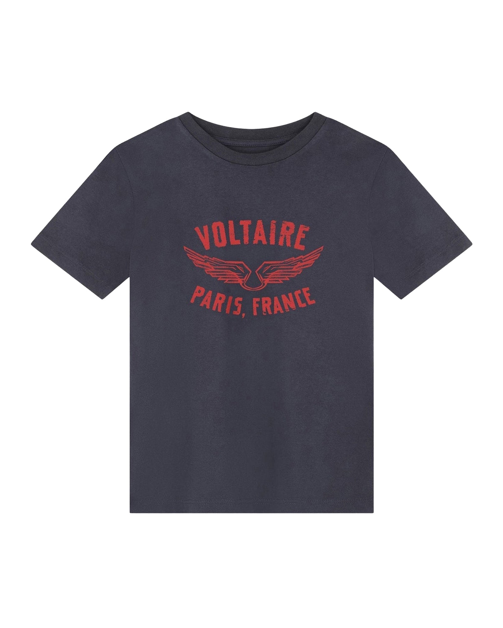 Short-sleeved T-shirt with cotton illustrations - Nuit