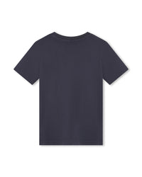 Short-sleeved T-shirt with cotton illustrations - Nuit