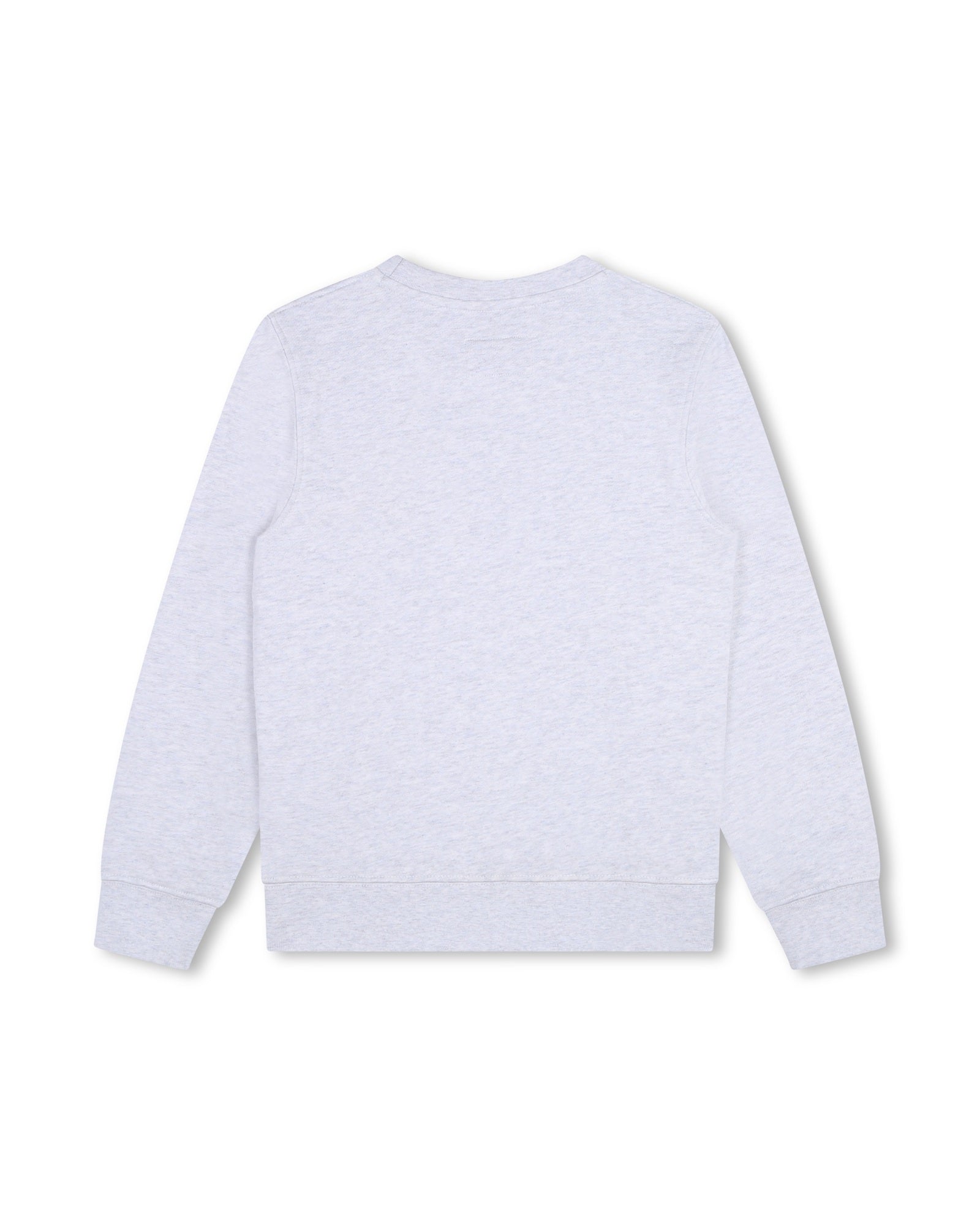 Sweatshirt à illustrations en molleton - Gris Clair