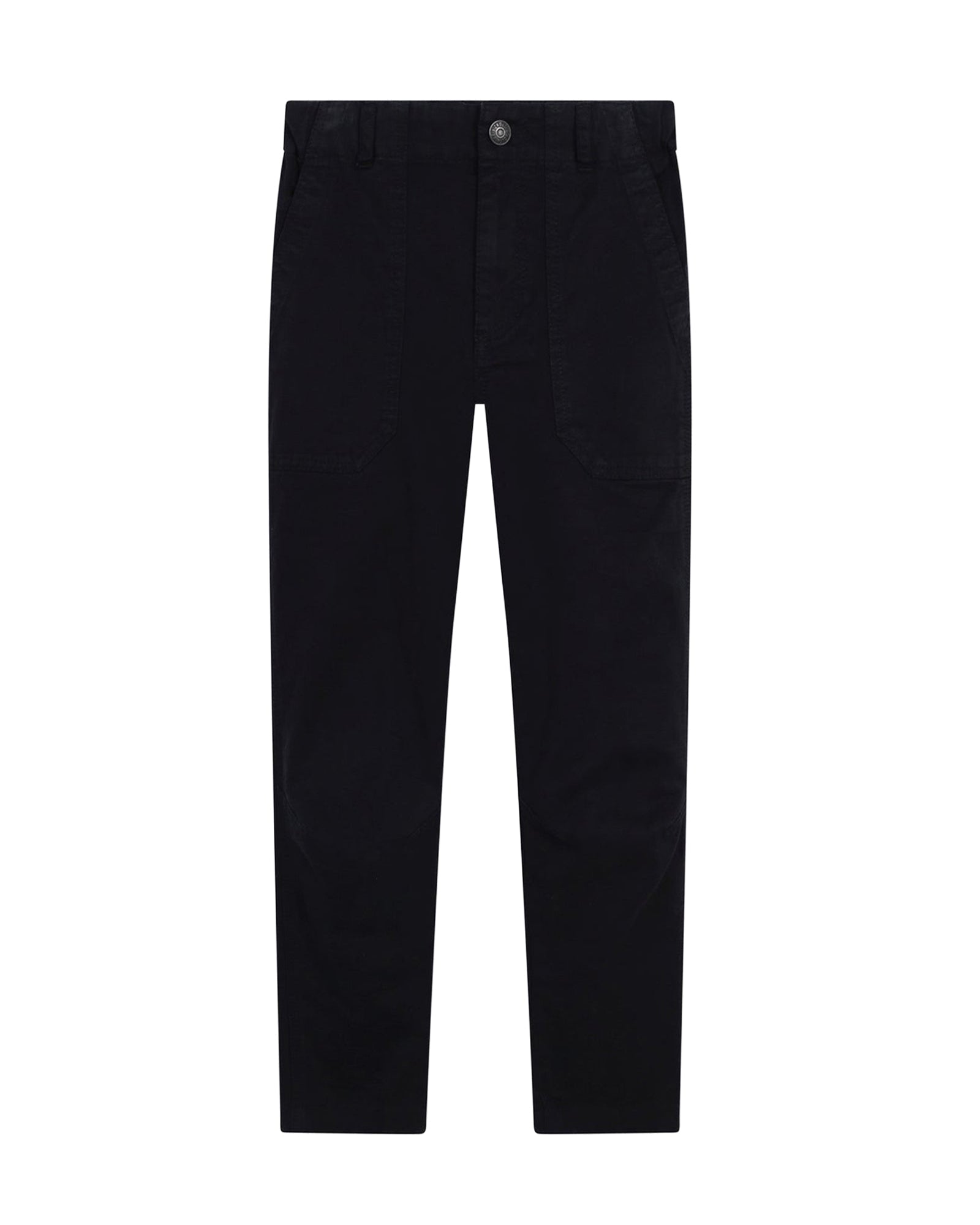 Pantalon carotte en coton - Black