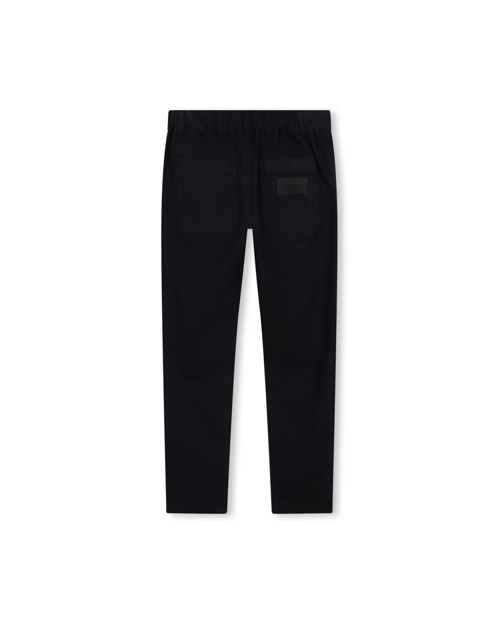 Pantalon carotte en coton - Black