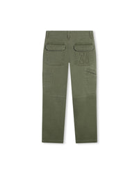 Pantalon carotte en coton - Army