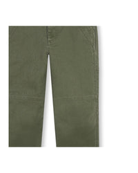 Pantalon carotte en coton - Army