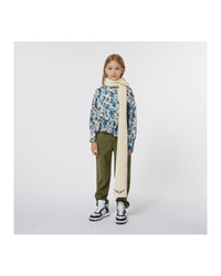 Pantalon carotte en coton - Army