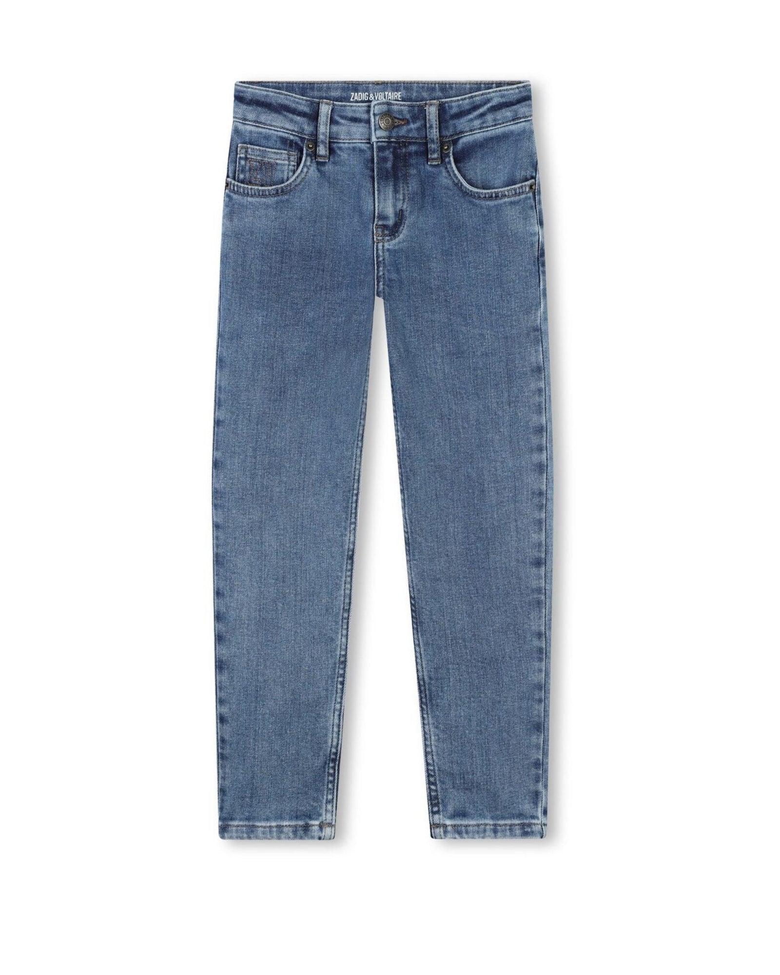 Pantalon ajustable en denim - Denim Blue