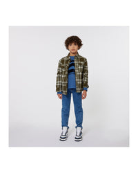 Pantalon ajustable en denim - Denim Blue