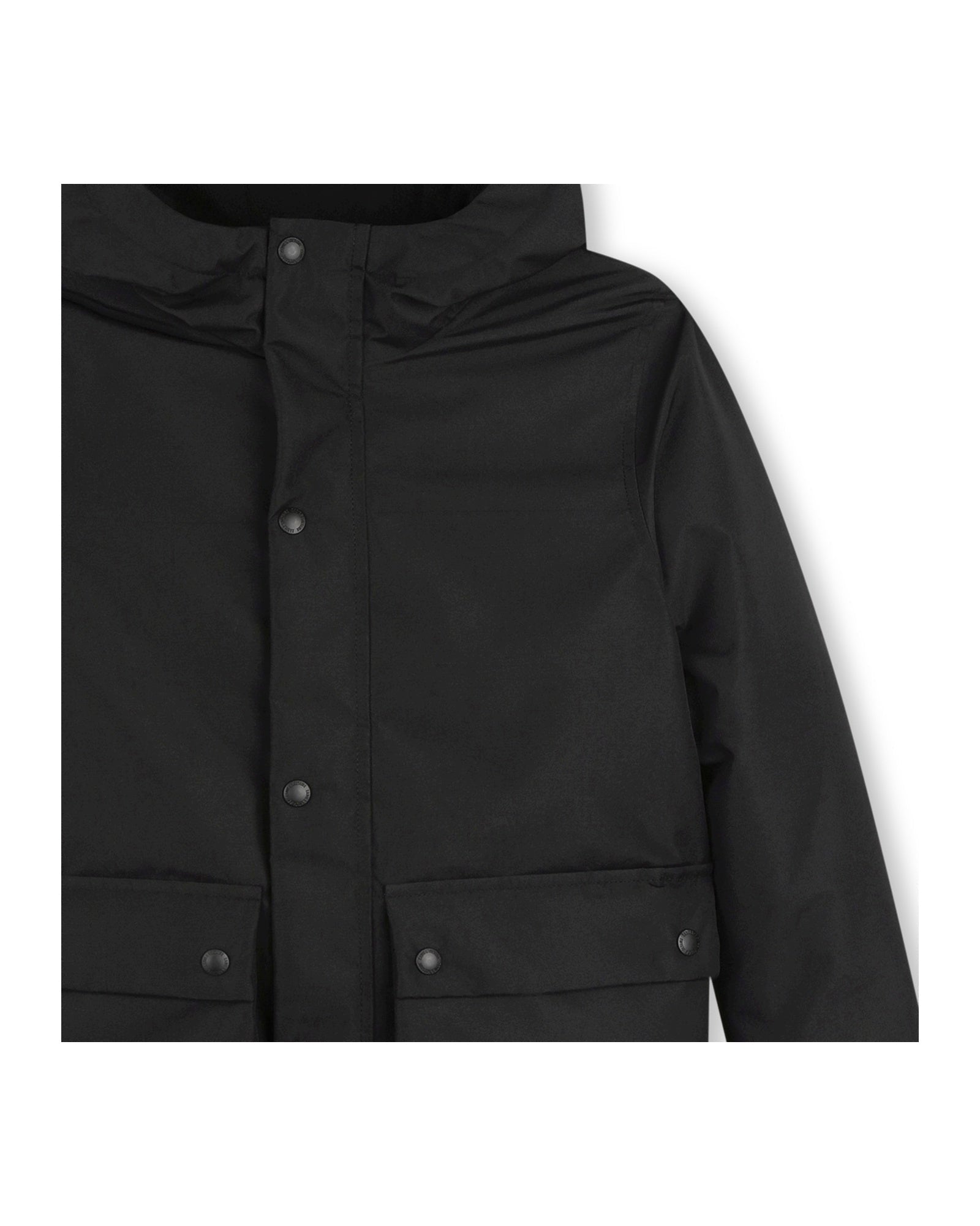Parka à capuche déperlante - Black