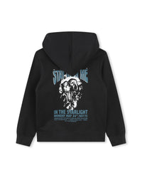 Fleece hoodie - Black