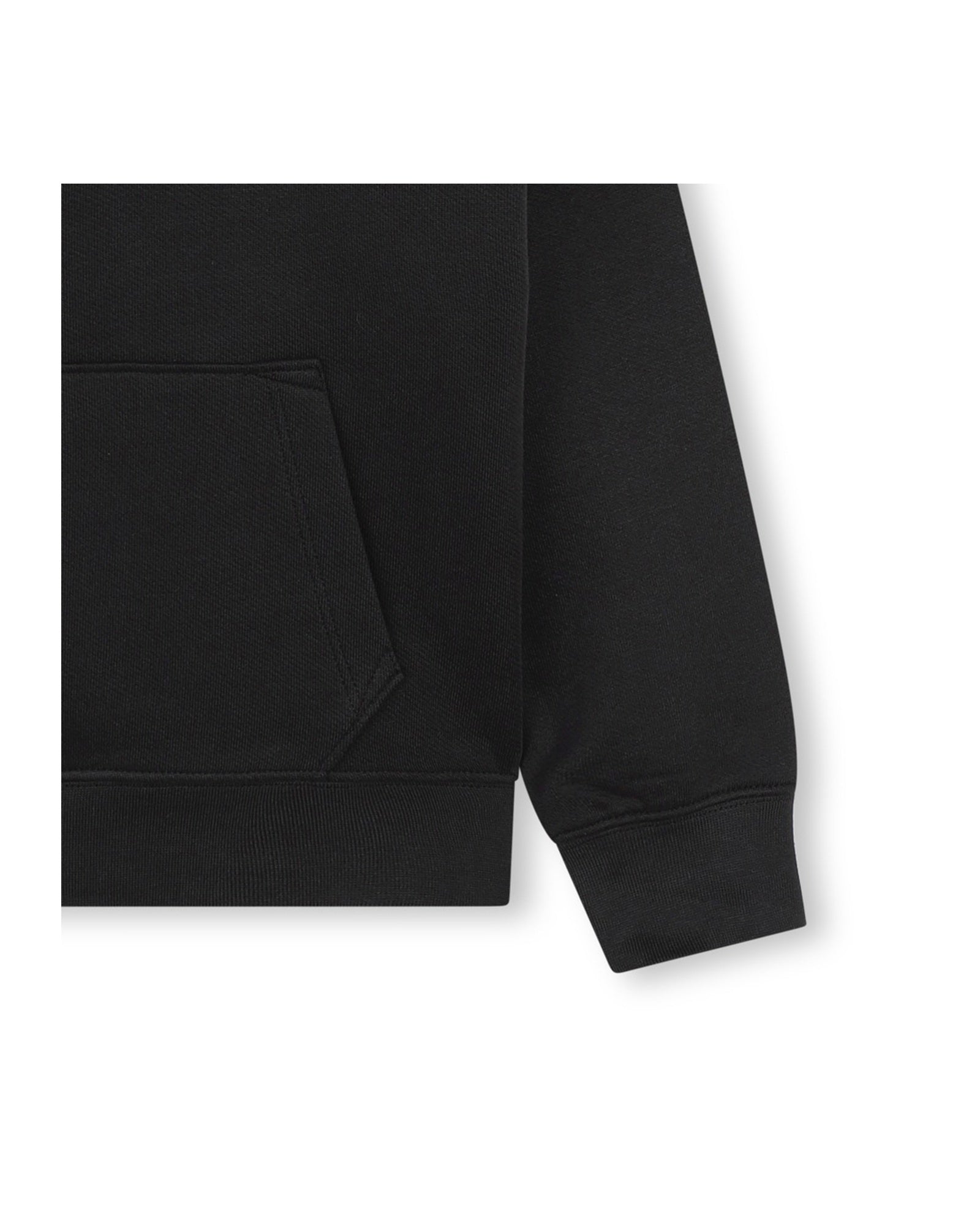 Fleece hoodie - Black
