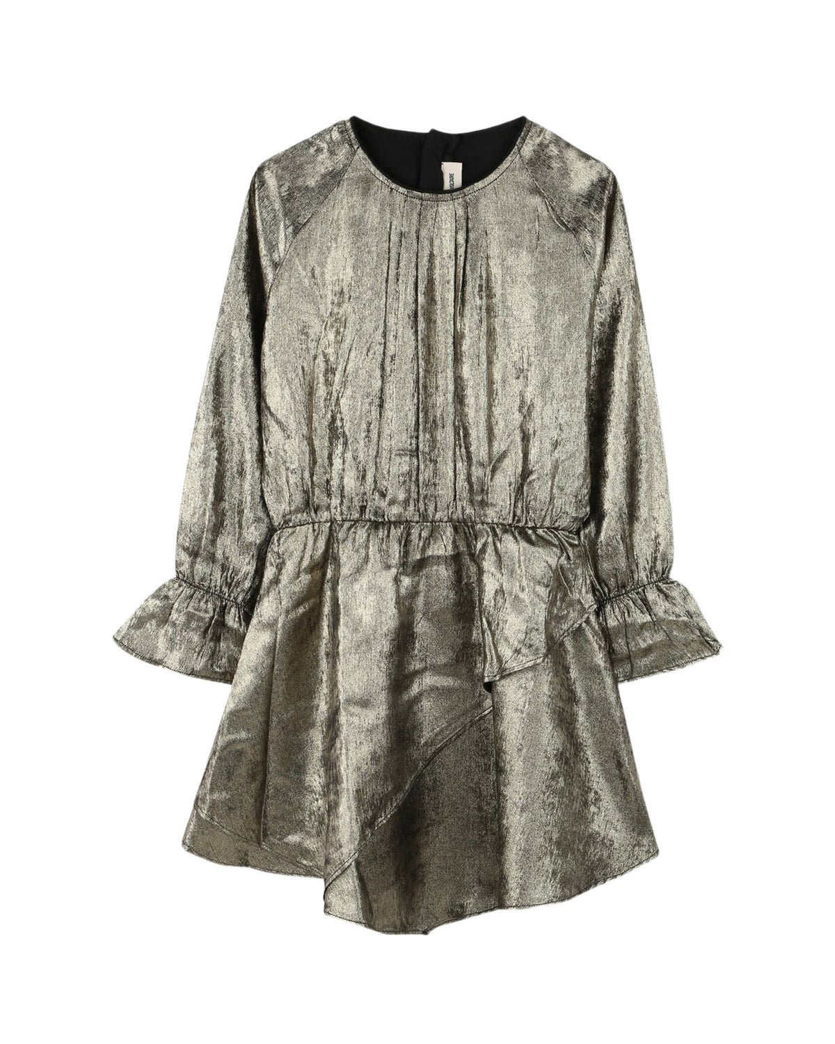 Robe asymétrique - Noir & Doré