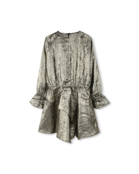 Robe asymétrique - Noir & Doré
