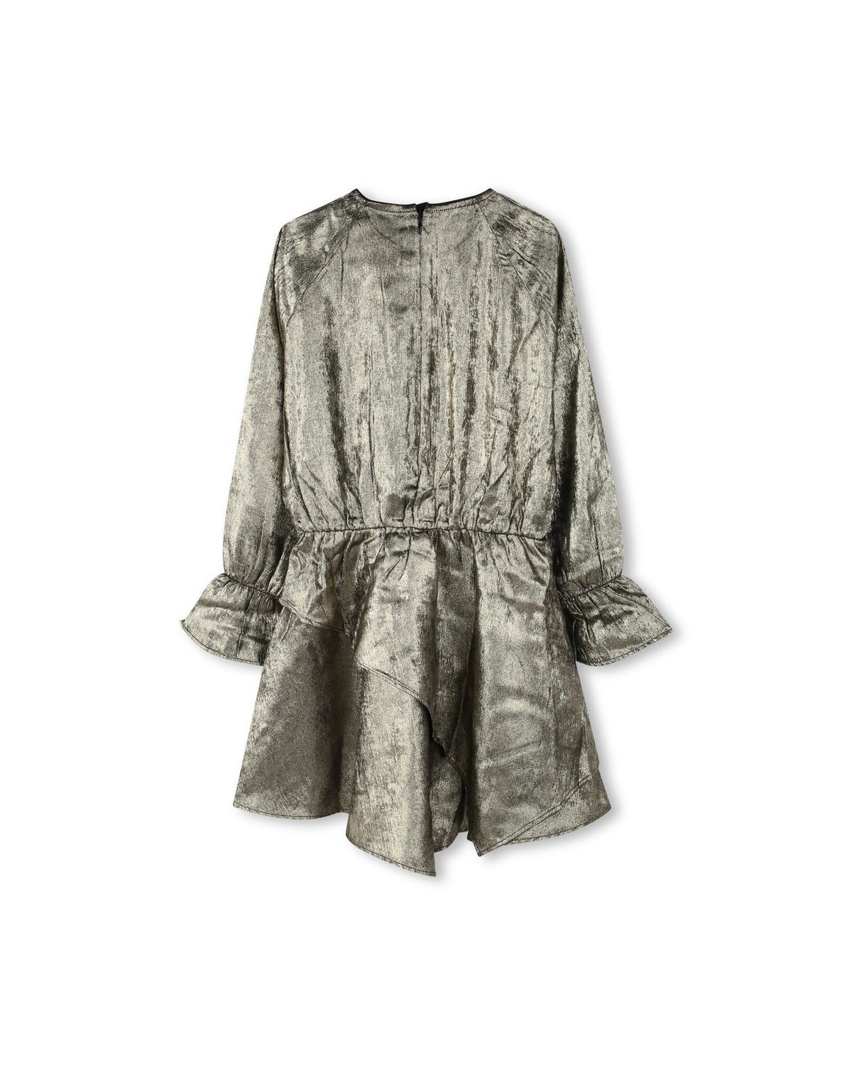 Robe asymétrique - Noir & Doré