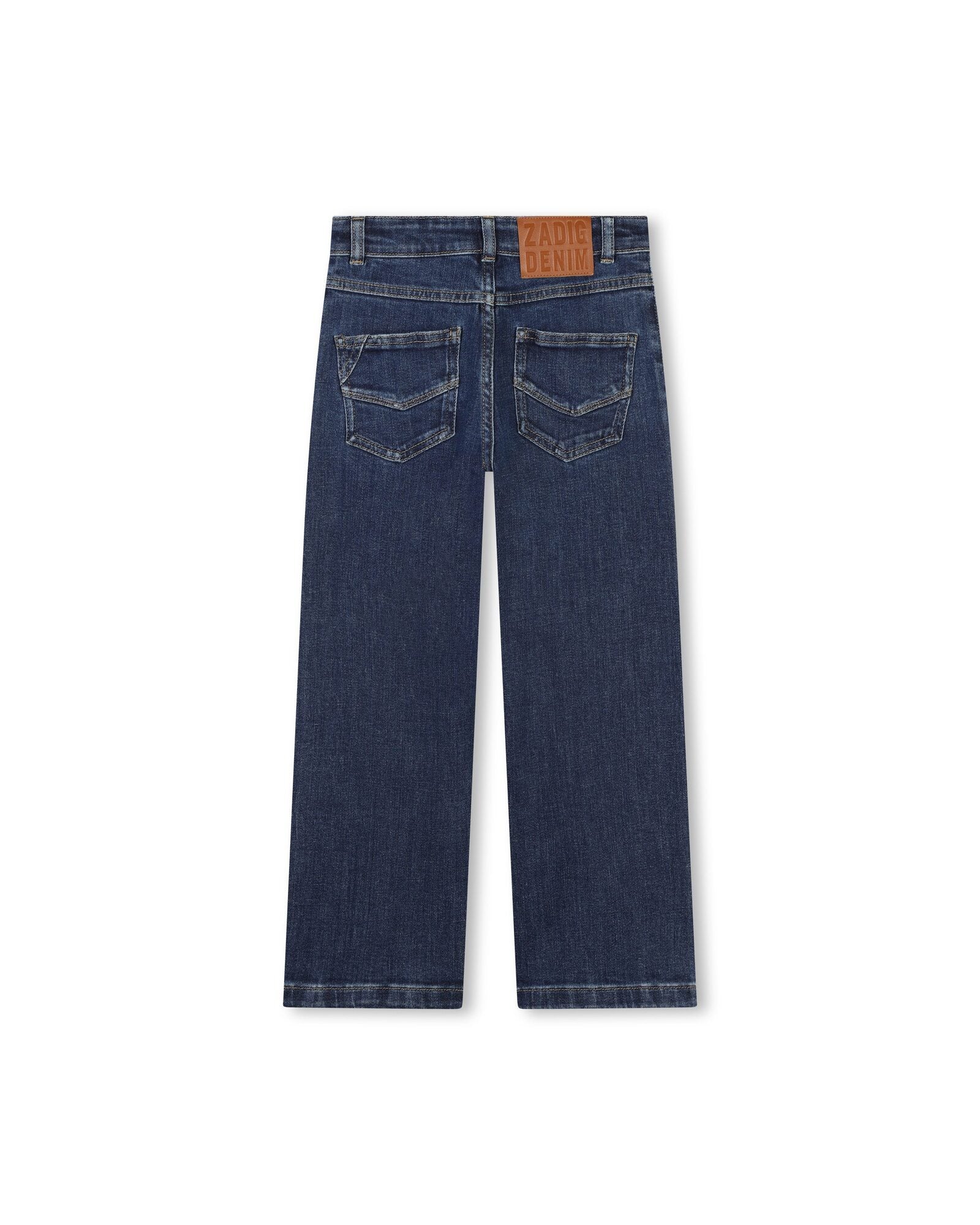 Pantalon évasé en denim - Double Stone