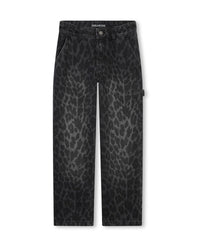 Straight-leg denim trousers - Rinse Wash