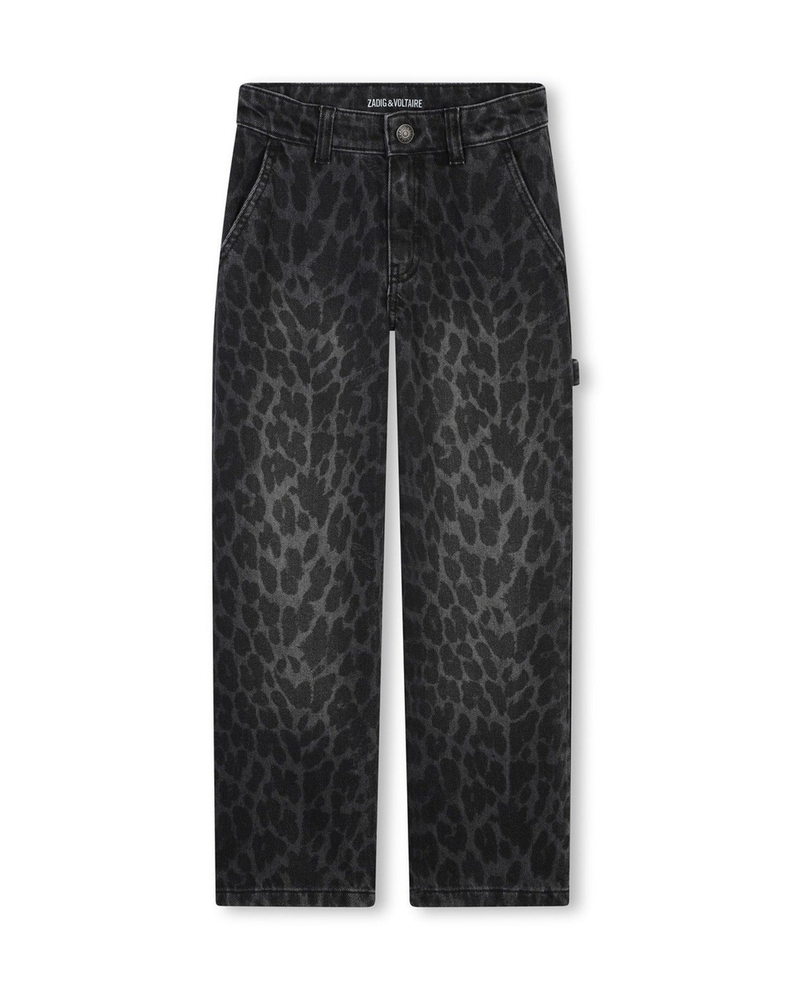Straight-leg denim trousers - Rinse Wash