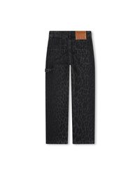 Straight-leg denim trousers - Rinse Wash