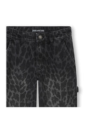Straight-leg denim trousers - Rinse Wash