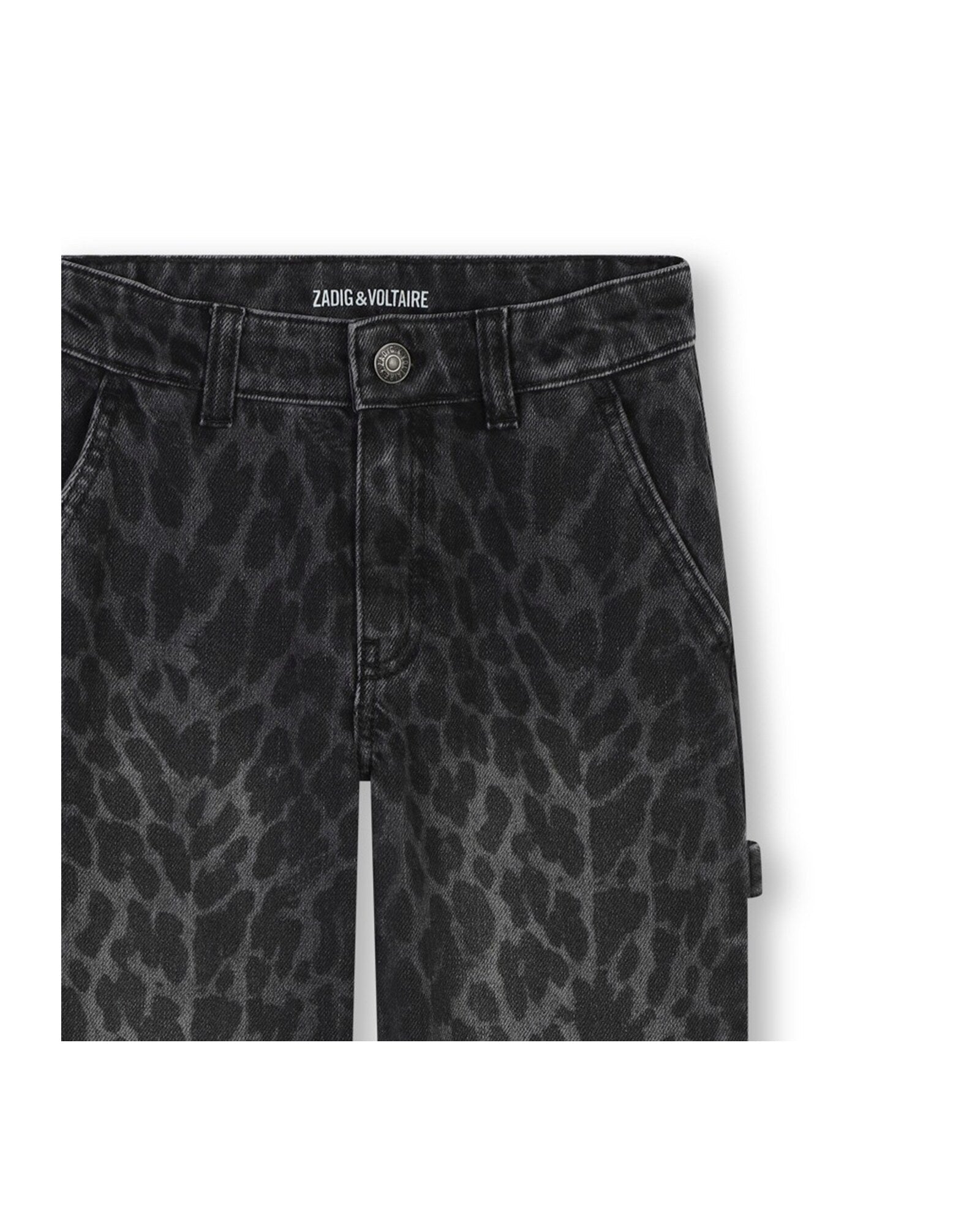 Straight-leg denim trousers - Rinse Wash