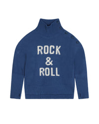 High-neck jumper in wool - Overseas