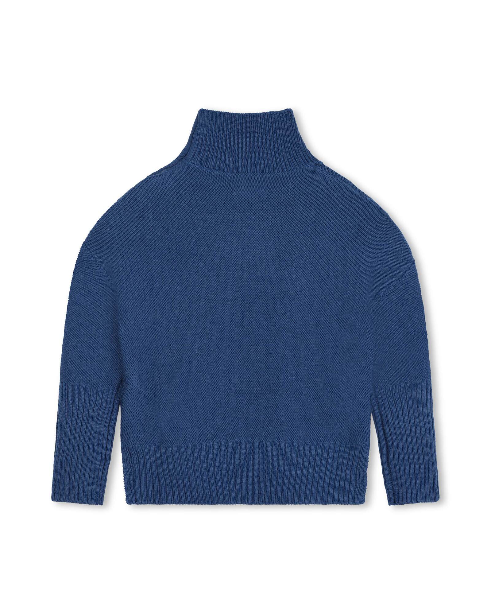 High-neck jumper in wool - Overseas